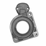 Mancal dianteiro (motriz) do motor de partida Lucas Indiel Prestolite M74DD Volkswagen Gol Saveiro (com motor AP) - vista frontal