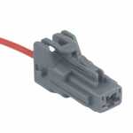 Chicote/conector/plug 1 via 1 fio para relé de partida (automático) padrão Yazaki linhas Hyundai / KIA