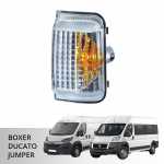 Lanterna de pisca do retrovisor lado direito Citroën Jumper Fiat Ducato Peugeot Boxer
