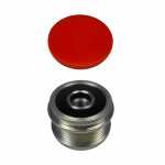 Polia com sistema roda-livre do alternador Chevrolet GM Corsa Fiat Doblò Palio Stilo - kit