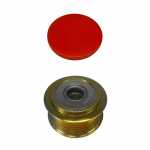 Polia com sistema roda-livre do alternador Nissan Frontier Navara - kit