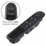 Botão/Interruptor de vidro elétrico quádruplo 20 terminais porta dianteira lado esquerdo (motorista) Peugeot 3008 5008