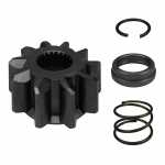 Pinhão do impulsor 10 dentes c/ kit trava Mitsubishi Fuso Canter empilhadeira FD30 - kit