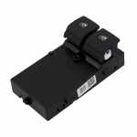 Botão/Interruptor de vidro elétrico duplo com 6 terminais porta dianteira lado esquerdo Chevrolet GM Cobalt Joy Plus Prisma Spin Onix