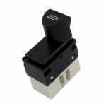 Botão/Interruptor de vidro elétrico simples 6 terminais porta dianteira lado esquerdo LED laranja Fiat Palio