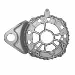 Mancal traseiro (coletor) do alternador Bosch NCB1 Agrale MT12 Volvo FH12 FM12 NH12 B7 B9 B10 B12