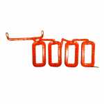 Bobina de campo 12V Bosch Agrale Chevrolet Opala Ford Maverick - aberta