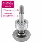 Kit engrenagem planetária reman. 12 estrias / 48 dentes com impulsor reman. 23 dentes Delco Remy 39MT (geração 2 - II) Case Caterpillar Cummins NTA855 gerador C350D6 C400D6 Stemac Mercedes-Benz MB Axor 2035 2036 2041 2044 2536 2540 2541 2544 2641 2644