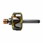 Rotor reman. c/ rolamento 12V 70A Lucas Indiel Prestolite (c/ eixo longo)