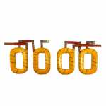 Bobina de campo 24V Delco 29MT Mercedes-Benz Volvo - aberta