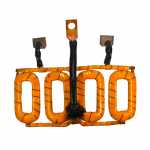 Bobina de campo c/ esc. 12V Mitsubishi L200 Hyundai H100 (vira ao contrário) - aberta