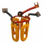 Bobina de campo 12V Hitachi Doosan Gehl Thermo King Yanmar (c/ ligação para a direita)