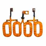 Bobina de campo c/ esc. 12V Magneti Marelli Fiat Palio Ford Fiesta - aberta