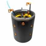 Carcaça polar c/ bob. camp. 24V Delco 37MT