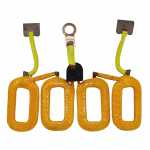 Bobina de campo c/ esc. 24V Jindi Yuchai 4110ZLQ 4112 6105 6108 Foton Liugong SDLG XCMG pá carregadeira