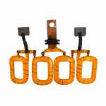 Bobina de campo c/ esc. 24V Denso Cummins motor ISB 6.7 - aberta