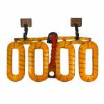 Bobina de campo c/ esc. 12V Iskra Case Massey Ferguson Valtra (c/ redução) - aberta