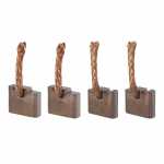 Jogo de escovas 12V 5 x 16 x 13 mm para motor de partida Bosch Audi Q7 RS6 S6 S8 BMW 323 525 X5 Z3 Volkswagen Touareg