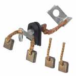 Jogo de escovas 12V 5 x 12 x 11.6 mm para motor de partida Bosch (c/ saída para a esquerda)