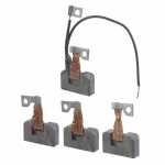 Jogo de escovas 24V 12 x 36 x 19 mm c/ sensor para motor de partida Bosch KB Liebherr D926Ti Volvo FH12 FH16 FM12 NH12 B12