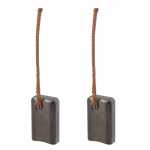 Jogo de escovas 24V 10 x 5 x 17 mm para alternador Bosch Fiat caminhões Mercedes-Benz Scania Volvo N10