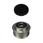 Polia com sistema roda-livre do alternador Hyundai H100 HR H1 Satellite Sorento Starex - kit