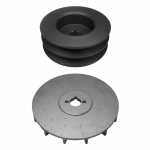 Conjunto polia rígida e ventoinha do alternador Bosch Mercedes-Benz - kit