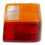Lente para lanterna traseira tricolor lado direito Fiat Uno
