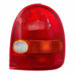 Lanterna traseira tricolor (âmbar / cristal / vermelha) lado direito Chevrolet GM Corsa Hatch