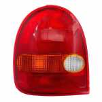 Lanterna traseira tricolor (âmbar / cristal / vermelha) lado esquerdo Chevrolet GM Corsa Hatch