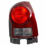 Lanterna traseira bicolor fumê lado direito Volkswagen G4 Gol