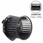Eletroventilador interno da caixa evaporadora com turbina 12V Unipoint Chevrolet GM Blazer S10 (com ar-condicionado)