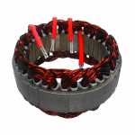 Estator reman. 12V 100A Iskra Atlas Copco Bobcat Case Deutz-Fahr John Deere Liebherr Timberjack