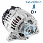 Alternador 12V 90A Bosch KCB1 Volkswagen VW Gol Parati Saveiro G2 (bola/bolinha) G3 G4 Santana Quantum com motor AP MI
