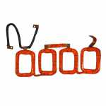 Bobina de campo reman. 12V Delco C10 C20 Chevrolet Opala Veraneio Clark empilhadeira - aberta