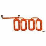 Bobina de campo reman. 12V Bosch Volkswagen Fusca Kombi 1300 1500 1600 (ano até 1972) - aberta