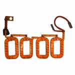 Bobina de campo reman. c/ esc. 12V Lucas Indiel Prestolite M93 Renault Trafic (c/ giro horário) - aberta