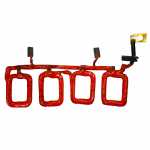 Bobina de campo reman. c/ esc. 12V Bosch Volkswagen Brasília Fusca Gol - aberta