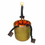 Carcaça polar c/ bob. camp. reman. 24V Indiel Prestolite M100R Volkswagen ônibus