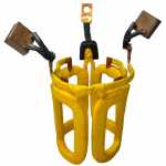 Bobina de campo reman. c/ esc. 12V Iskra Case Deutz-Fahr Ford New Holland