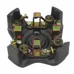 Mancal traseiro (coletor) reman. com bucha e porta-escovas do motor de partida Bosch JD Mercedes-Benz caminhão 608 1013 1111 1313 1516 2013 2216 ônibus O362