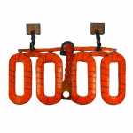 Bobina de campo reman. c/ esc. 12V Iskra Case Massey Ferguson Valtra (c/ redução) - aberta