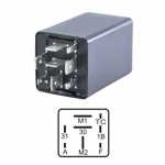 Relé travamento central de portas (comando trava elétrica) 12V 8 terminais Volkswagen VW Gol Parati Saveiro Santana Quantum