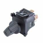 Botão/interruptor de ventilador interno ar-condicionado 4 terminais (pinos) Volkswagen VW Gol Parati Saveiro Voyage G1 Santana Quantum