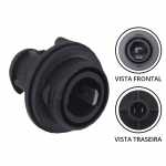 Soquete para lâmpada 1 polo universal com encaixe Ø 27mm para lanterna dianteira de pisca Volkswagen Quantum Santana
