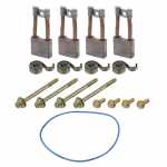 Jogo de escovas 12V 9.8 x 29 x 26 mm para motor de partida Delco 37MT / 41MT Ford Cargo Volkswagen com parafusos