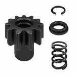 Pinhão do impulsor 11 dentes c/ kit trava Delco 29MT Agrale Mercedes-Benz Volvo - kit