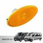 Lanterna delimitadora lateral de pisca âmbar lado direito/esquerdo Renault Master G3