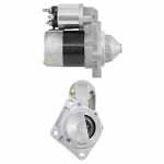 Motor de partida reman. 12V 0.8kW 9 dentes Valeo D7E Ford Courier EcoSport Escort Fiesta Focus Ka com motor Zetec RoCam