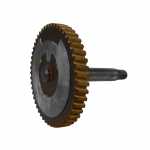 Engrenagem de celeron do motor limpador 49 dentes c/ rosca grossa Bosch Mercedes-Benz antigo